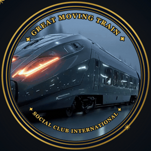 Great Moving Train Social Club International Logo
